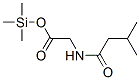 N-(3-methyl-1-oxobutyl)glycine trimethylsilyl ester Structure,55494-00-3Structure