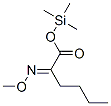 2-(Methoxyimino)hexanoic acid trimethylsilyl ester Structure,55494-01-4Structure