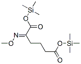 2-(Methoxyimino)hexanedioic acid bis(trimethylsilyl) ester Structure,55494-14-9Structure