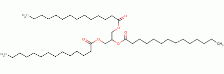 甘油三肉豆蔻酸酯結(jié)構(gòu)式_555-45-3結(jié)構(gòu)式