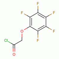 2,3,4,5,6-Pentafluorophenoxyacetyl chloride Structure,55502-53-9Structure