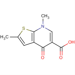 2,7-Dimethyl-4-oxo-4,7-dihydrothieno[2,3-b]pyridine-5-carboxylic acid Structure,55503-21-4Structure