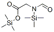 N-formyl-n-(trimethylsilyl)glycine trimethylsilyl ester Structure,55517-31-2Structure