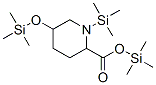 1-(Trimethylsilyl)-5-(trimethylsiloxy)-2-piperidinecarboxylic acid trimethylsilyl ester Structure,55517-48-1Structure