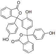 3,3’-(4-Hydroxy-1,3-phenylene)bis[3-(4-hydroxyphenyl)isobenzofuran-1(3h)-one] Structure,55517-70-9Structure