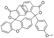 2-[1,3-二氫-1-(4-甲氧基苯基)-3-氧代異苯并呋喃-1-基]螺[異苯并呋喃-1(3h),9-[9h]氧雜蒽]-3-酮結(jié)構(gòu)式_55517-71-0結(jié)構(gòu)式