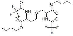 S-[(2r)-3-丁氧基-3-氧代-2-[(三氟乙?；?氨基]丙基]-n-三氟乙?；?l-高半胱氨酸丁酯結(jié)構(gòu)式_55518-00-8結(jié)構(gòu)式