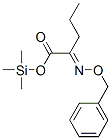 2-[(Phenylmethoxy)imino]pentanoic acid trimethylsilyl ester Structure,55520-94-0Structure