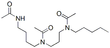 N-[4-(acetylamino)butyl ]-n-[3-(acetylpentylamino)propyl ]acetamide Structure,55521-02-3Structure