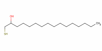 1-Mercaptohexadecan-2-ol Structure,55525-35-4Structure