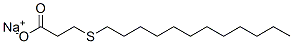 3-(Dodecylthio)propionic acid sodium salt Structure,55525-61-6Structure