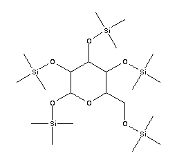 Trimethylsilyl-D(+)-Mannose Structure,55529-69-6Structure