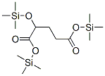 2-[(Trimethylsilyl)oxy]pentanedioic acid bis(trimethylsilyl) ester Structure,55530-62-6Structure