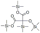 2-(Trimethylsilyl)-2-(trimethylsiloxy)malonic acid bis(trimethylsilyl) ester Structure,55530-65-9Structure