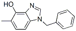 1-Benzyl-5-methyl-1h-benzimidazol-4-ol Structure,55538-68-6Structure