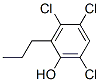 3,4,6-Trichloro-2-propylphenol Structure,55538-73-3Structure