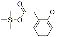 2-Methoxybenzeneacetic acid trimethylsilyl ester Structure,55590-71-1Structure