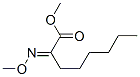 2-(Methoxyimino)octanoic acid methyl ester Structure,55590-72-2Structure