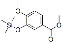 4-Methoxy-3-(trimethylsiloxy)benzoic acid methyl ester Structure,55590-91-5Structure