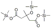 3-Methyl-3-[(trimethylsilyl)oxy]glutaric acid bis(trimethylsilyl) ester Structure,55590-95-9Structure