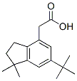 2,3-Dihydro-1,1-dimethyl-6-tert-butyl-1h-indene-4-acetic acid Structure,55591-05-4Structure