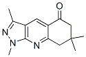 5H-pyrazolo[3,4-b]quinolin-5-one,1,6,7,8-tetrahydro-1,3,7,7-tetramethyl-(9ci) Structure,556016-19-4Structure