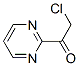 Ethanone,2-chloro-1-(2-pyrimidinyl)-(9ci) Structure,556025-72-0Structure