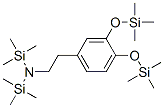 N,n-bis(trimethylsilyl)-3,4-bis[(trimethylsilyl)oxy]benzeneethanamine Structure,55606-74-1Structure