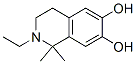 6,7-Isoquinolinediol ,2-ethyl-1,2,3,4-tetrahydro-1,1-dimethyl-(9ci) Structure,556104-21-3Structure