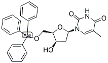 5-O-三苯甲游基-3-β-羥基胸腺嘧啶脫氧核苷結(jié)構(gòu)式_55612-11-8結(jié)構(gòu)式