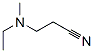 3-[Ethyl (methyl)amino]propanenitrile Structure,55619-09-5Structure