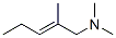 (E)-n,n,2-三甲基-2-戊烯-1-胺結構式_55630-70-1結構式