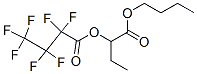 1-Butoxy-1-oxo-2-butanyl heptafluorobutanoate Structure,55649-48-4Structure