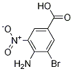 4-Amino-3-bromo-5-nitrobenzoic acid Structure,556651-33-3Structure