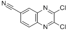 2,3-Dichloro-6-quinoxalinecarbonitrile Structure,55686-33-4Structure