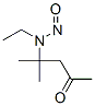 2-Ethylamino-2-methyl-n-nitroso-4-pentanone Structure,5569-45-9Structure