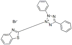 2-(2-Benzothiazolyl)-3,5-diphenyltetrazolium bromide Structure,55699-64-4Structure