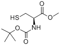 N-(tert-Butoxycarbonyl)-L-cysteine methyl ester Structure,55757-46-5Structure