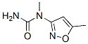 Urea, n-methyl-n-(5-methyl-3-isoxazolyl)- (9ci) Structure,55807-48-2Structure