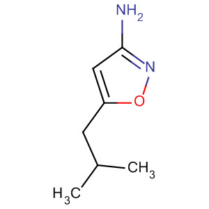 5-異丁基異噁唑-3-胺結(jié)構(gòu)式_55809-49-9結(jié)構(gòu)式