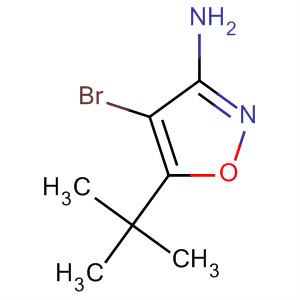 4-Bromo-5-tert-butylisoxazol-3-amine Structure,55809-52-4Structure