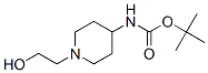 Tert-butyl 1-(2-hydroxyethyl)piperidin-4-ylcarbamate Structure,558443-53-1Structure