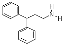 3,3-二苯基丙胺結(jié)構(gòu)式_5586-73-2結(jié)構(gòu)式