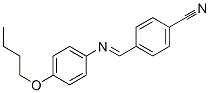 N-(p-cyanobenzylidene)-p-butoxyaniline Structure,55873-21-7Structure