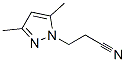 3-(3,5-Dimethyl-1H-pyrazol-1-yl)propanenitrile Structure,5589-97-9Structure