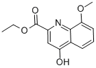 4-羥基-8-甲氧喹啉-2-甲酸乙酯結構式_55895-59-5結構式