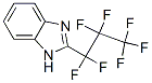 2-(Heptafluoropropyl)benzimidazole Structure,559-37-5Structure