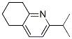 (9CI)-5,6,7,8-四氫-2-(1-甲基乙基)-喹啉結(jié)構(gòu)式_55904-64-8結(jié)構(gòu)式