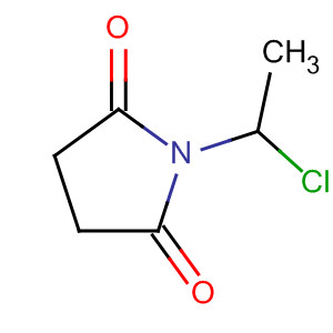 1-(1-Chloroethyl)-2,5-pyrrolidinedione Structure,55943-86-7Structure