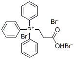 (2-Carboxyethyl)triphenylphosphonium tribromide Structure,55985-85-8Structure